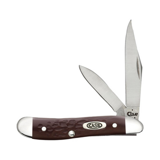 Case Jigged Brown Synthetic - Peanut (6220 SS)
