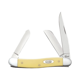 Case Smooth Yellow Synthetic CS - Medium Stockman (3318 CS)