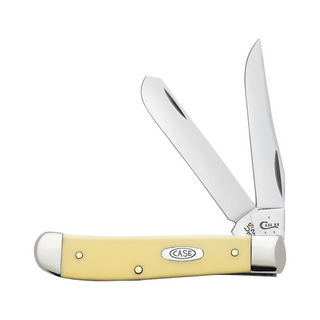 Case Smooth Yellow Synthetic CS - Mini Trapper (3207 CS)