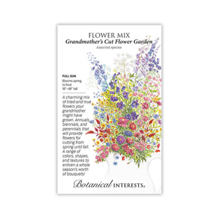 Flower Mix Grandmother's Cut Flower Garden