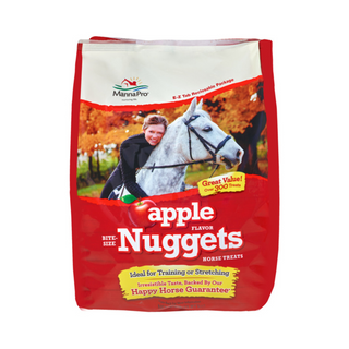Manna Pro Apple Bite-Size Nuggets Horse Treats