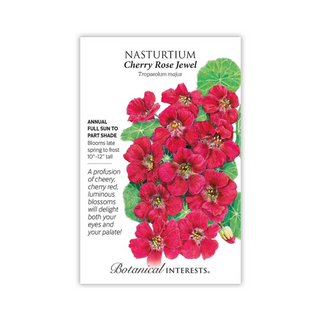 Nasturtium Cherry Rose Jewel