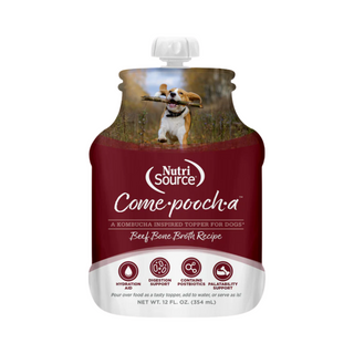 Nutrisource Come-Pooch-A Beef Bone Broth Topper