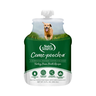 Nutrisource Come-Pooch-A Turkey Bone Broth Topper