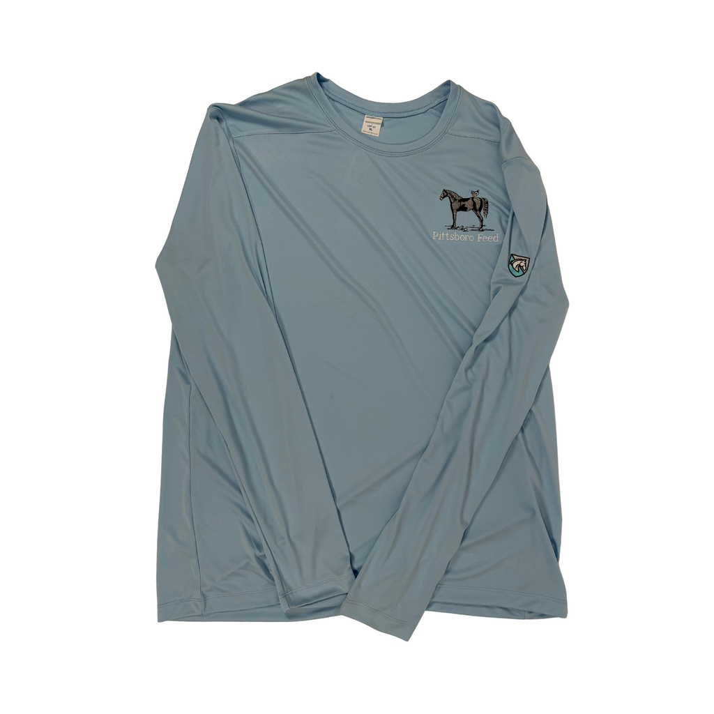 Pittsboro Feed X ProElite Horse Chicken Long Sleeve Sunshirt pittsboro-feed-x-proelite-horse-chicken-long-sleeve-sunshirt