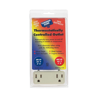 Thermo Cube Thermostatically Controlled Outlet