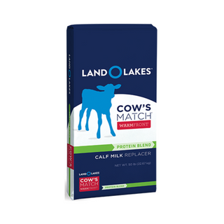 Land O Lakes Cow’s Match WarmFront Protein Blend Milk Replacer - Pittsboro Feed