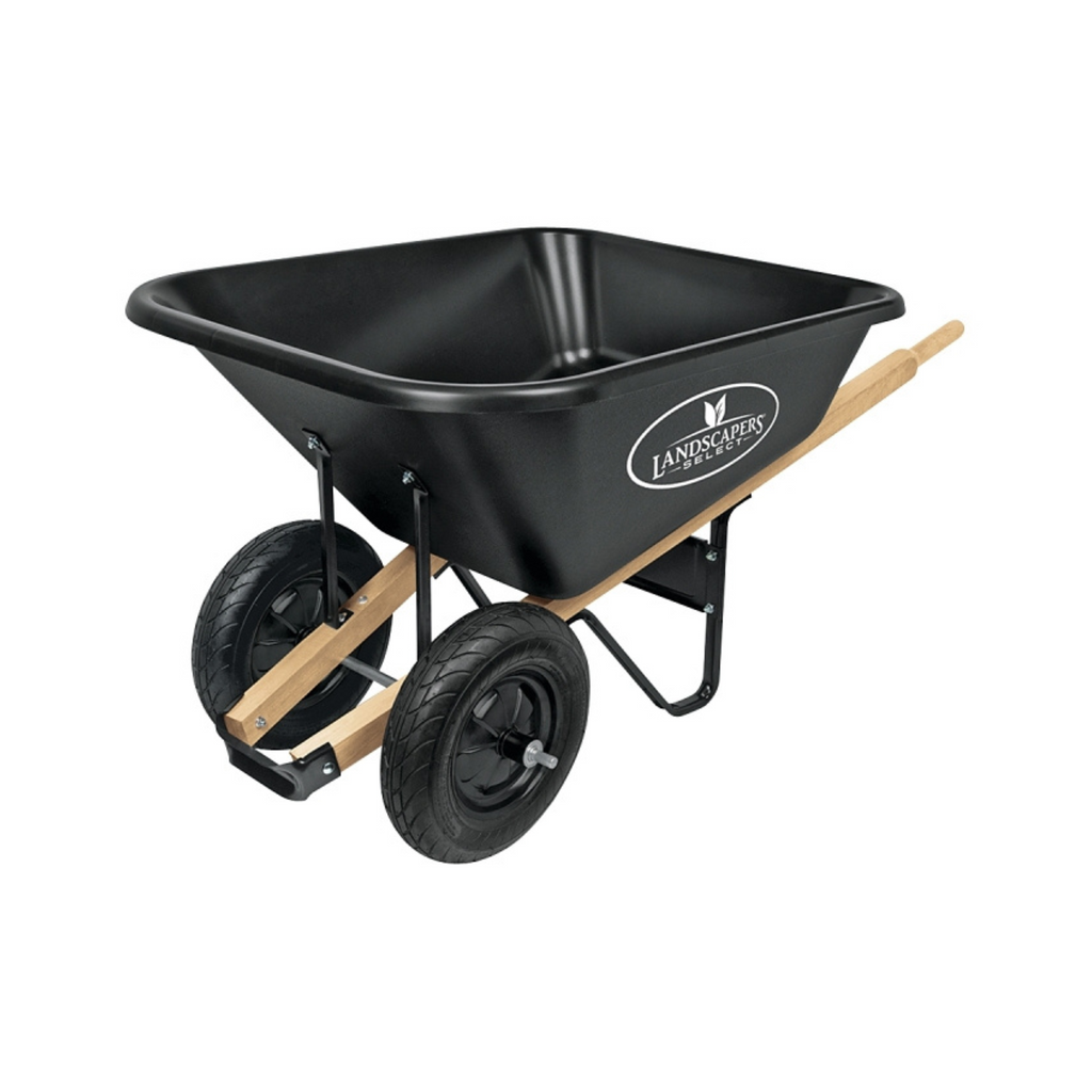 Wheelbarrow Poly 2 Wheel 8 Cubic Feet Pittsboro Feed