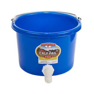 8 Quart Plastic Calf Nursing Pail