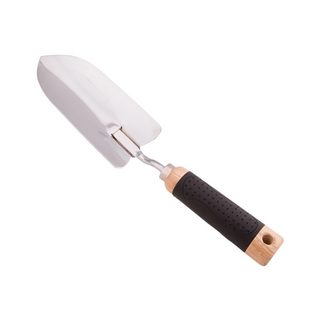 Garden Trowel with Soft Grip Wood Handle