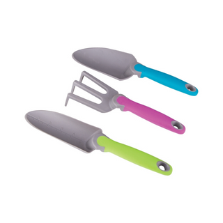 Poly Hand Trowel & Cultivator  3 Piece Set