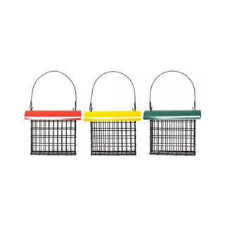 Deluxe Suet Cage with Color Metal Roof