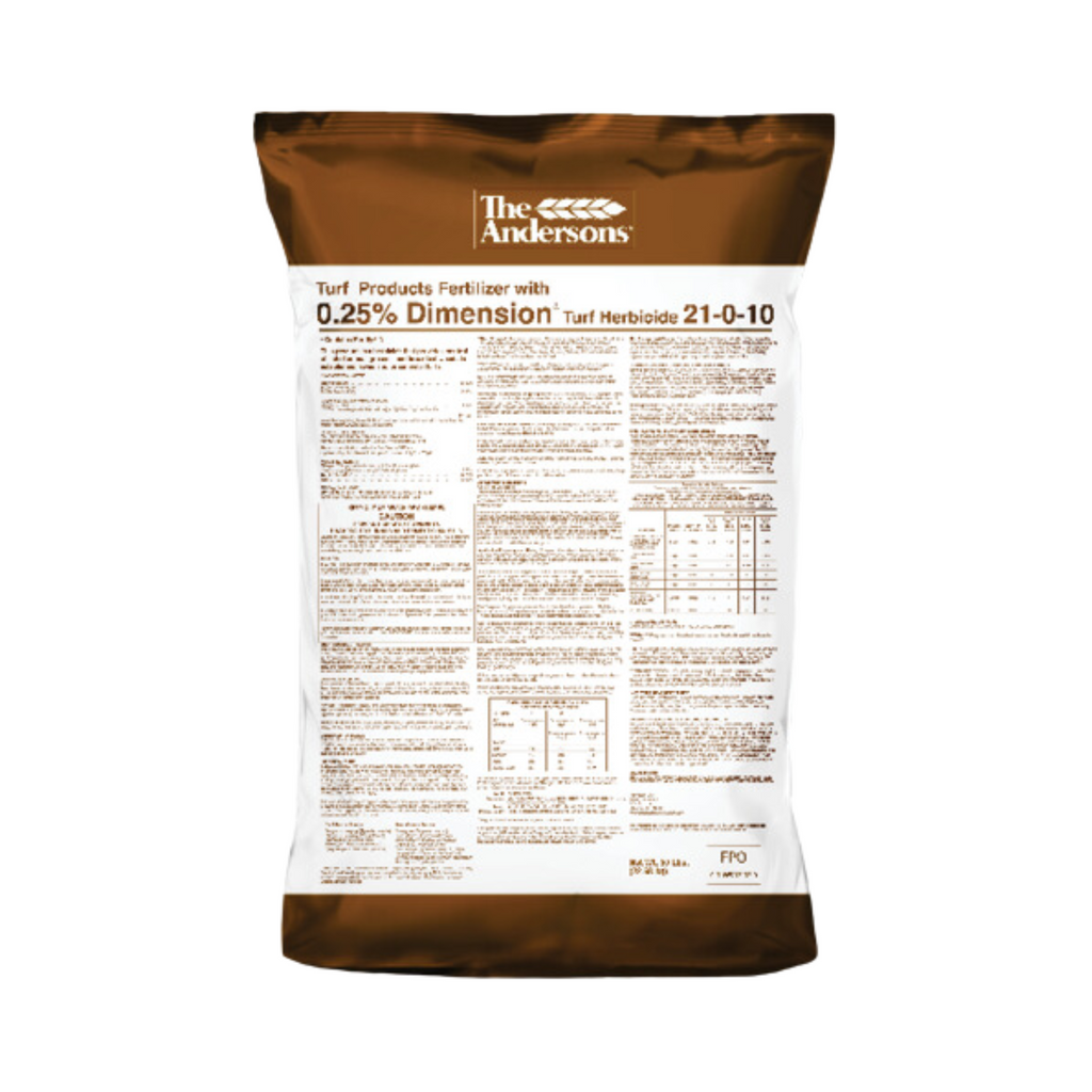 turf herbicide Turf Fertilizer 21-0-10 with 0.25% Dimension Herbicide – Pittsboro Feed