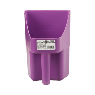 3 Quart Enclosed Feed Scoop - Pittsboro Feed