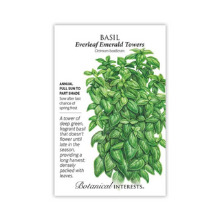 Basil Everleaf Emerald Towers - Pittsboro Feed