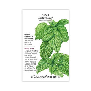 Basil Lettuce Leaf - Pittsboro Feed