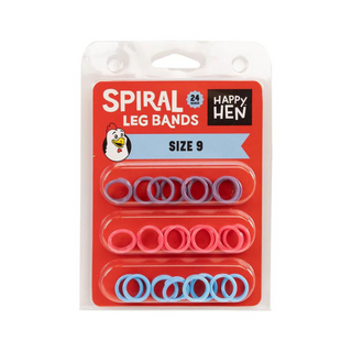Happy Hen Spiral Poultry Leg Bands - Pittsboro Feed