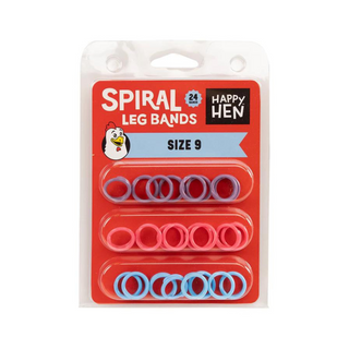 Happy Hen Spiral Poultry Leg Bands