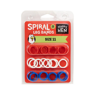 Happy Hen Spiral Poultry Leg Bands - Pittsboro Feed