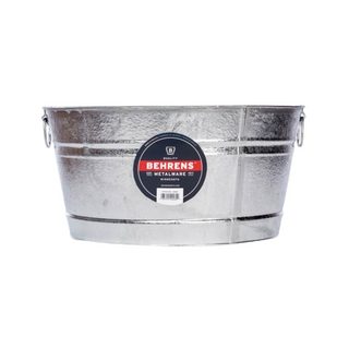 Round Hot Dipped Steel Wash Tub