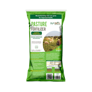 HyR Brix Pasture Fertilizer 12-6-5 - Pittsboro Feed