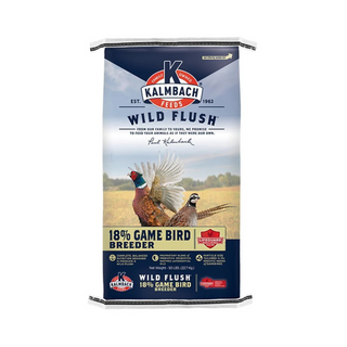 Kalmbach Feeds Wild Flush 18% Gamebird Breeder Feed