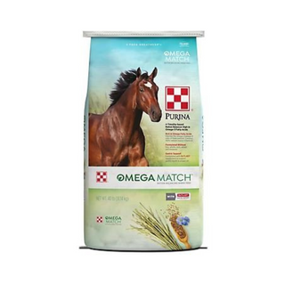 Purina Omega Match Ration Balancing Horse Feed - Pittsboro Feed