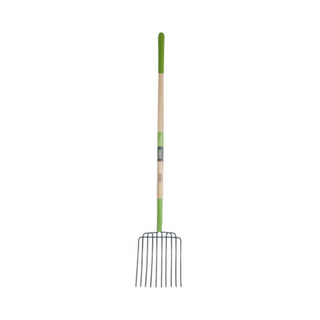 Ames 10 Tine Manure Bedding Pitch Fork 61" Wood Handle