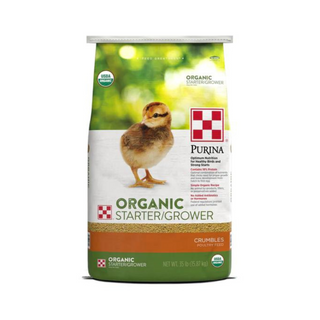 Purina Organic Starter Grower Chick Feed - Pittsboro Feed