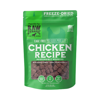 Raw Dynamic Freeze Dried Chicken Dog Food