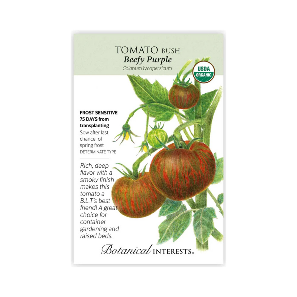 Tomato Bush Beefy Purple – Pittsboro Feed