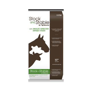Stock & Stable 12% Multi-Species Sweet Feed - Pittsboro Feed