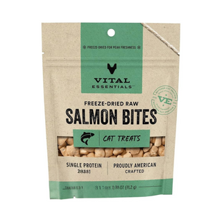 Vital Essentials Cat Treats-Wild Salmon : 1.1oz