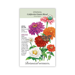 Zinnia California Giants Blend