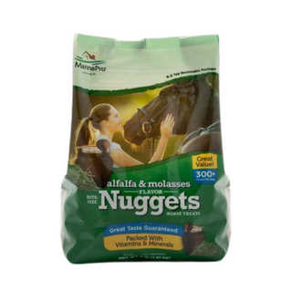 Manna Pro Alfalfa Bite-Size Nuggets Horse Treats