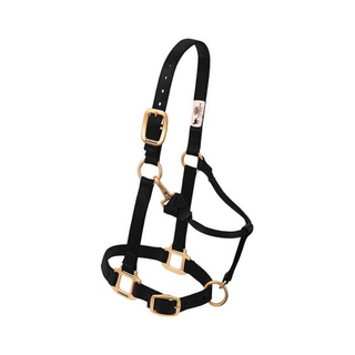 Adjustable Chin & Throat Snap Horse Halter 3/4" - Pittsboro Feed
