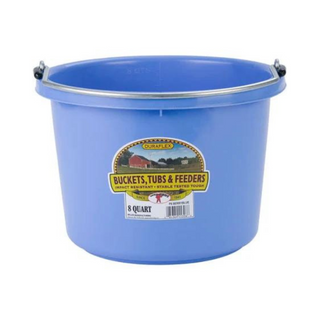 8 Quart Round Plastic Bucket - Pittsboro Feed
