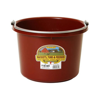 8 Quart Round Plastic Bucket - Pittsboro Feed
