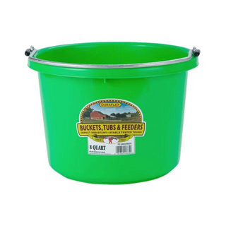 8 Quart Round Plastic Bucket - Pittsboro Feed