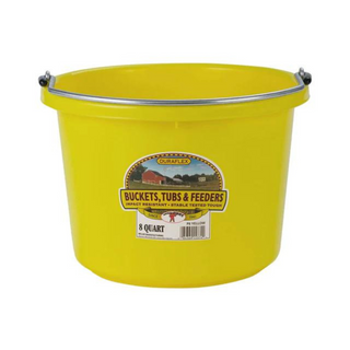 8 Quart Round Plastic Bucket - Pittsboro Feed