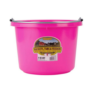 8 Quart Round Plastic Bucket - Pittsboro Feed