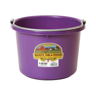 8 Quart Round Plastic Bucket - Pittsboro Feed