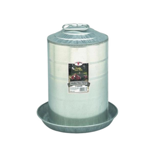3 Gallon Double Wall Poultry Fountain Waterer - Pittsboro Feed