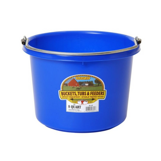 8 Quart Round Plastic Bucket - Pittsboro Feed