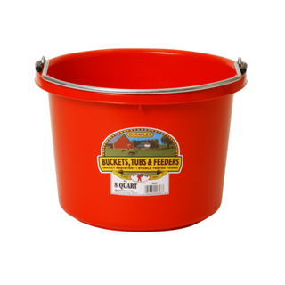 8 Quart Round Plastic Bucket - Pittsboro Feed