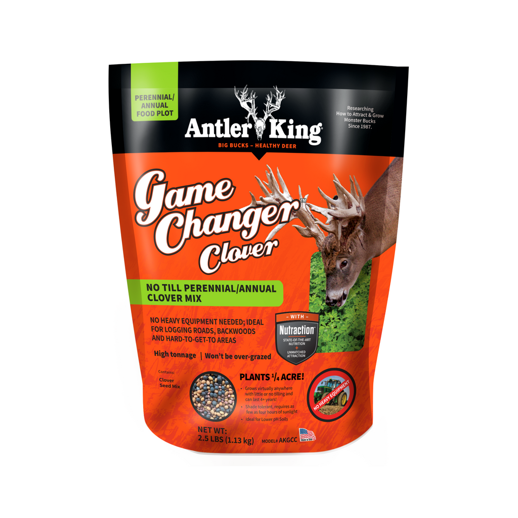 Antler King Game Changer Clover Deer Food Plot – Pittsboro Feed
