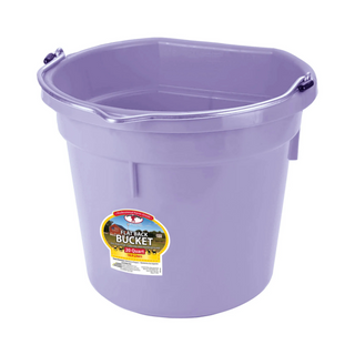 20 Quart Flat Back Plastic Bucket