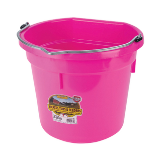 20 Quart Flat Back Plastic Bucket