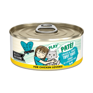 BFF Weruva Topsy Turvy Chicken & Turkey Pate Wet Cat Food