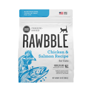 Bixbi Rawbble Freeze Dried Chicken & Salmon Cat Food
